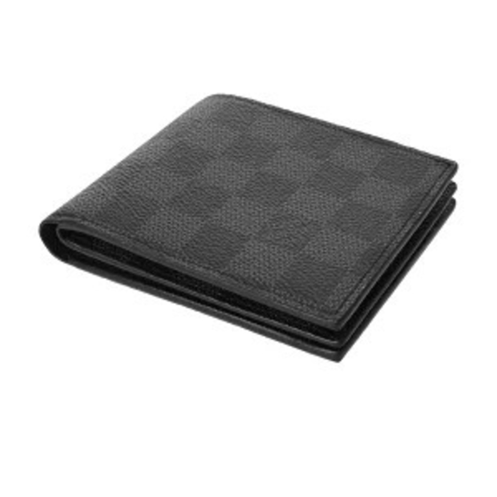 Louis Vuitton Damier Graphite Black Portefeuille Amerigo NM Black Gray - Picture 3 of 7